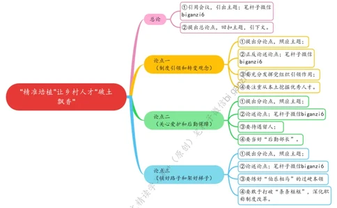 0102思维导图&ldquo;精准培植&rdquo;让乡村人才&ldquo;破土飘香&rdquo;_2026考公资料_（57）申论材料_00、笔杆子晨读材料_2024笔杆子晨读_笔杆子1月时政