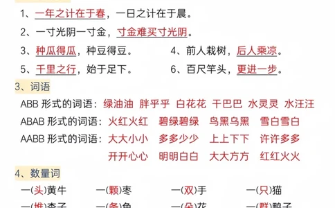 一上重点内容梳理打印_一年级上下册资料_一年级上册小红书同款资料_一年级(1)
