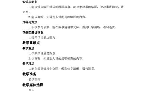 口语交际：看图讲故事_二年级上下册资料_小学二年级学习资料-25年更新版_2-01、小学二年级语文上册_2-1-3、课件、讲义、教案_《名师教案》语文BB版二年级上册（2021秋）_第六单元