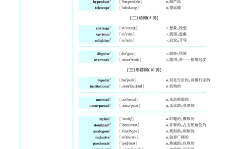第二部分科学技术（第一板块必考词）_考研英语真题_考研英语（一）历年真题_单词资料_英语一黄皮书词汇电子版（语境例句版）