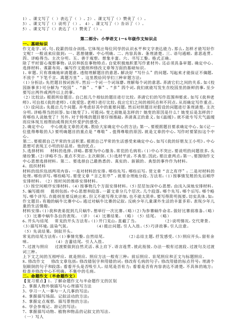 小学语文知识点归纳汇总_小学数学口算竖式脱式计算应用题一二三四五六年级上下册电_小学数学口算题库电子版（1-6）_笔算题（1-小升初）_赠品小学知识点_小学语文总复习知识点