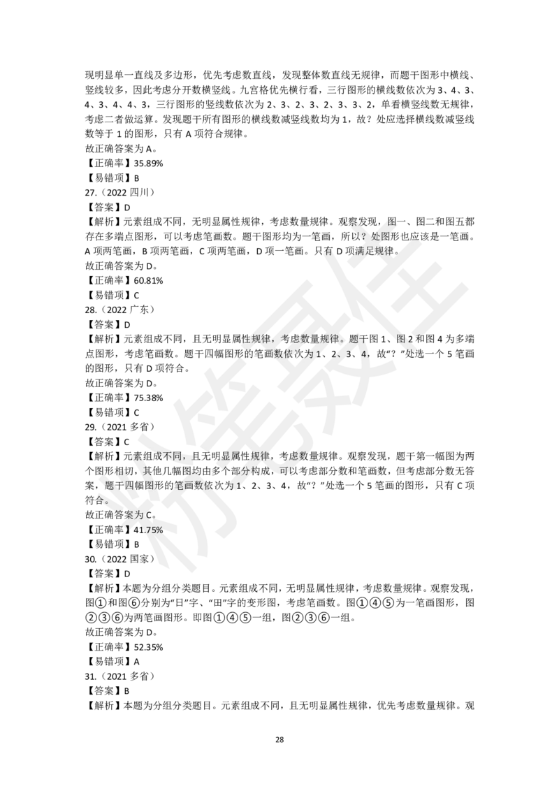 图形推理刷题第1组（60题）_2026考公资料_（15）聂佳_题本聂佳判断推理题本合集_聂佳判断推理题本合集_图形推理题本集合