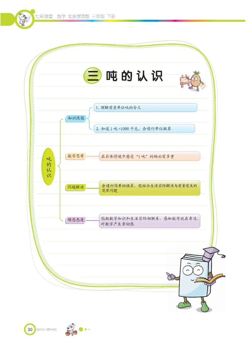 数学-北京课改版数学三年级下册学生用书_三年级上下册资料_小学三年级学习资料-25年更新版_3-04、小学三年级数学下册_3-4-4、电子教材、课本、预习_北京课改版