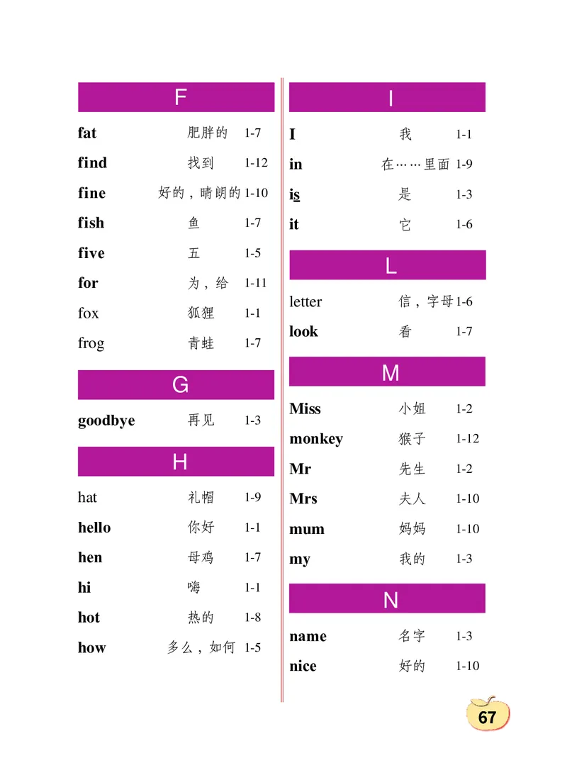 义务教育教科书&middot;英语（科普版三起）三年级上册_三年级上下册资料_小学三年级学习资料-25年更新版_3-05、小学三年级英语上册_3-5-3、电子教材、课本