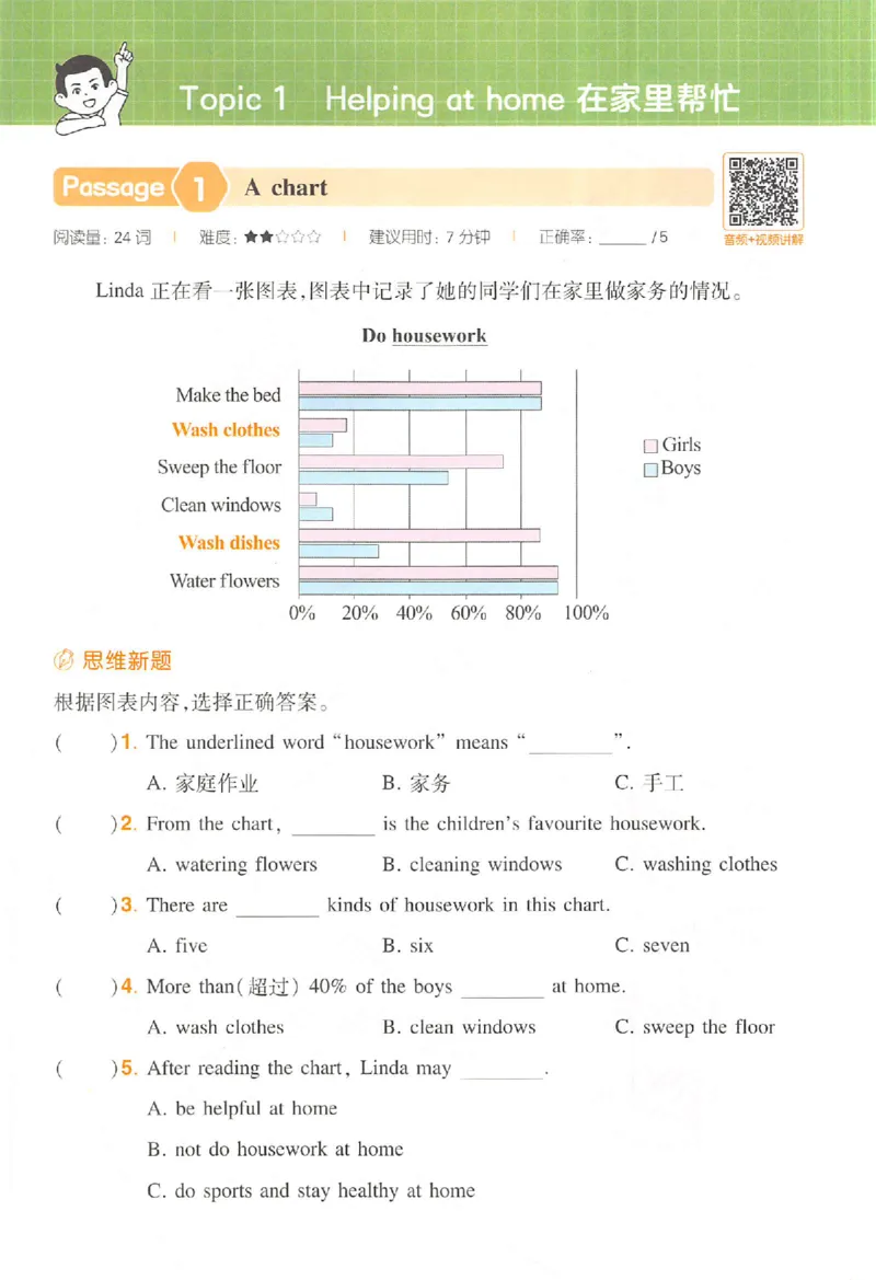 小英阅读100篇四年级_25秋《一本小学英语阅读训练100篇》第九版3-6人教_26版一本小学英语阅读100篇四年级