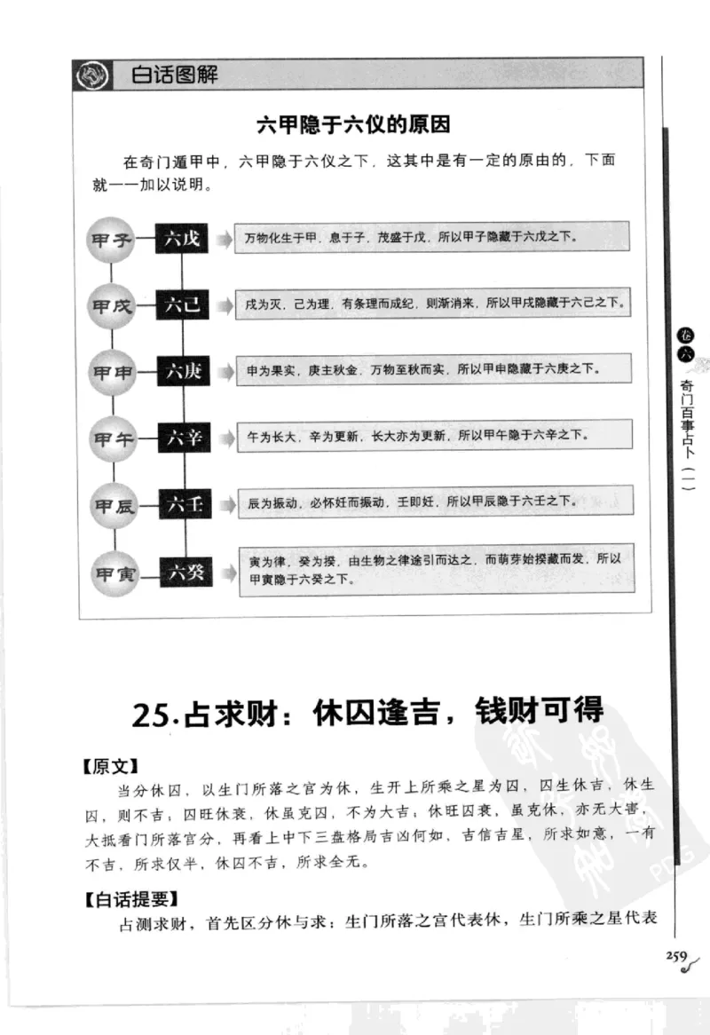 图解刘伯温兵书金函玉镜奇门遁甲(上部)百事占断_t涯_绝版古籍电子书合集（13大类）_易经类