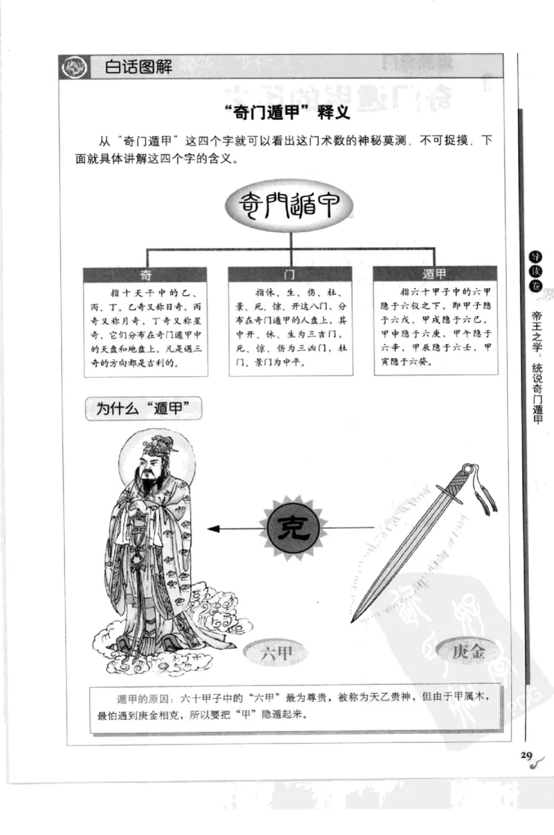 图解刘伯温兵书金函玉镜奇门遁甲(上部)百事占断_t涯_绝版古籍电子书合集（13大类）_易经类