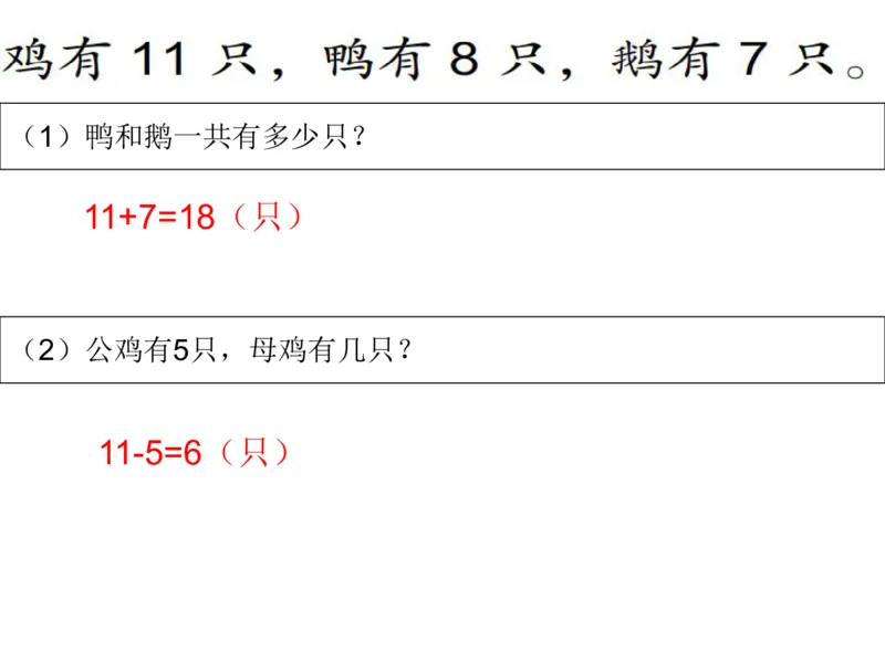 一年级苏教版一年级数学下册期末复习（附答案）_一年级上下册资料_一年级上语数英上下册学习资料_3-6-4、小学一年级数学下册_苏教版_5、期末测试卷