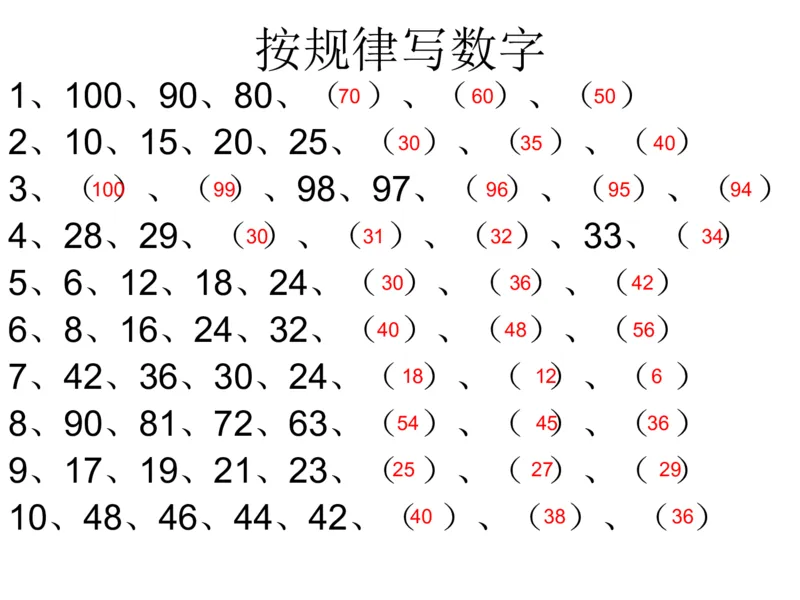 一年级苏教版一年级数学下册期末复习（附答案）_一年级上下册资料_一年级上语数英上下册学习资料_3-6-4、小学一年级数学下册_苏教版_5、期末测试卷