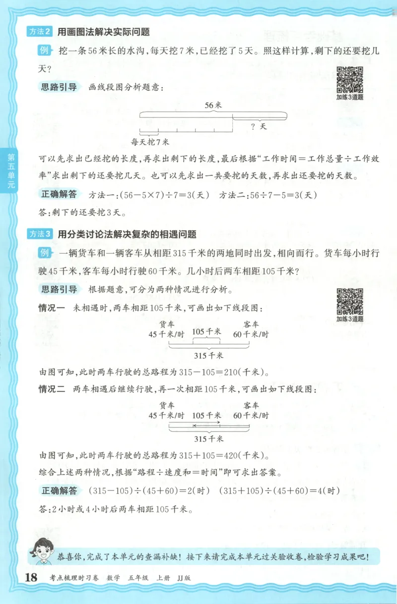 五年级数学上册冀教版25秋《王朝霞考点梳理时习卷》补缺手册_25秋小学语数英习题试卷_数学_冀教版_1-6年级数学上册冀教版25秋《王朝霞考点梳理时习卷》