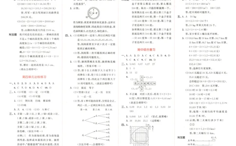五年级数学上册人教版25秋《53天天练》测评卷答案_25秋小学语数英习题试卷_数学_人教版_1-6年级数学人教版上册25秋《53天天练》_五年级数学上册人教版25秋《53天天练》
