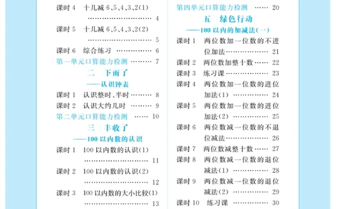 《黄冈口算天天练》数学1年级下册（63QD）_一年级上下册资料_小学一年级学习资料-25年更新版_1-04、小学一年级数学下册_1-4-2、练习题、作业、试题、试卷_青岛版63_电子册类