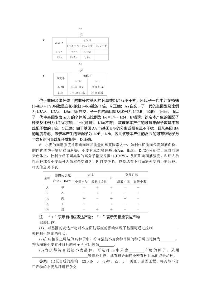 专练39_2025高中教辅（后续还会更新新习题试卷）_2025高中全科《微专题&middot;小练习》_2025高中全科《微专题小练习》_2025版&middot;微专题小练习&middot;生物学&middot;