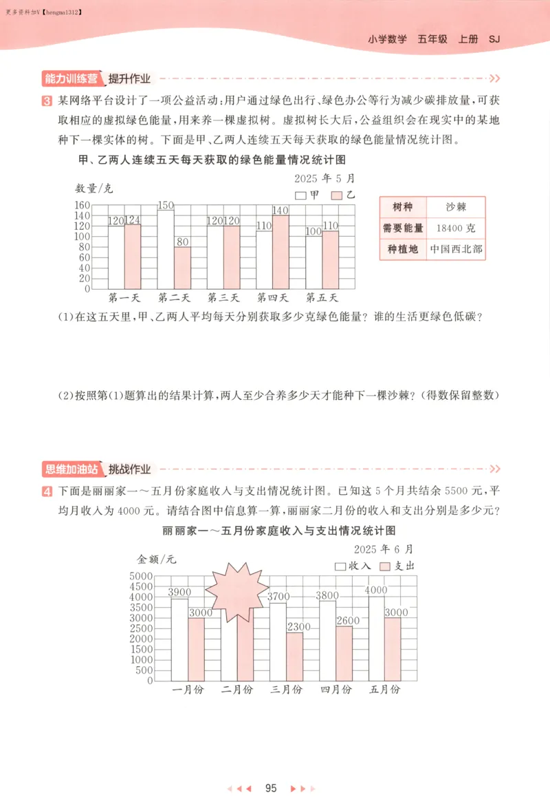 五年级数学上册苏教版25秋《53天天练》测评卷_25秋小学语数英习题试卷_数学_苏教版_1-6年级数学上册苏教版25秋《53天天练》_五年级数学上册苏教版25秋《53天天练》