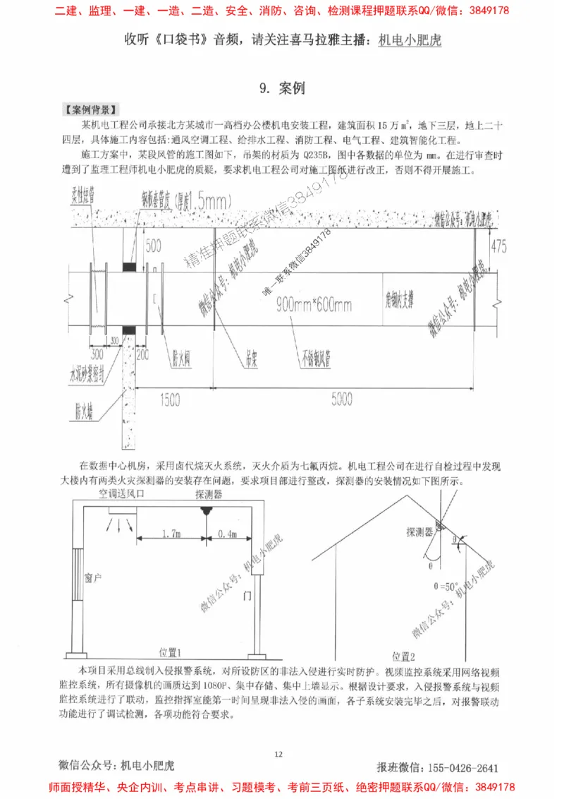 2025一建机电-小肥虎-案例百题斩_2026年一级建造师_2026年一建机电_2025年一建机电SVIP_02-基础精讲✿高端面授✿深度强化_11-机电《教材精讲班》小肥虎SMR_小肥虎-五件套推荐