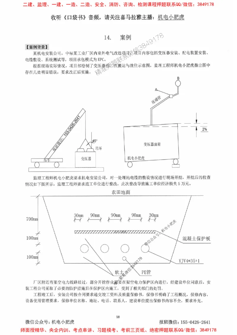 2025一建机电-小肥虎-案例百题斩_2026年一级建造师_2026年一建机电_2025年一建机电SVIP_02-基础精讲✿高端面授✿深度强化_11-机电《教材精讲班》小肥虎SMR_小肥虎-五件套推荐