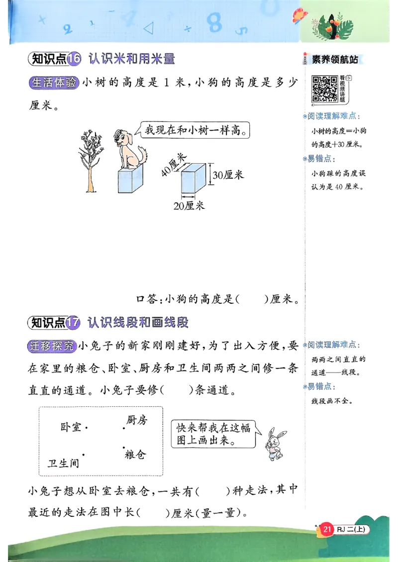 二上创新情境题人教_25秋小学语数英习题试卷_数学_人教版_数学《阳光同学计算小达人》人教25秋_25秋《阳光同学计算小达人》人教版2上