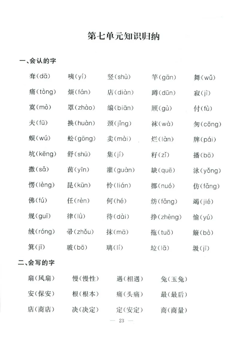 二（下）语文孟建平期末复习手册_二年级上下册资料_小学二年级学习资料-25年更新版_2-02、小学二年级语文下册_2-2-2、练习题、作业、试题、试卷_专项练习_语文期末冲刺复习