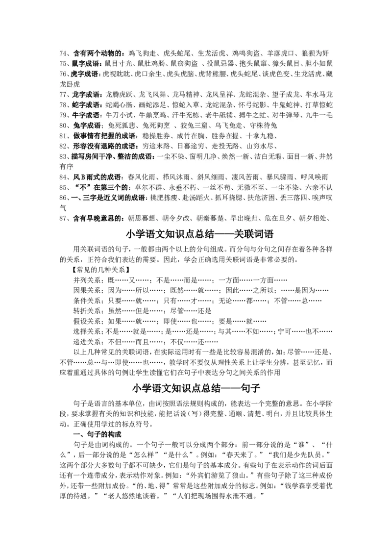 小学语文知识点分类大全_小学数学口算竖式脱式计算应用题一二三四五六年级上下册电_小学数学口算题库电子版（1-6）_笔算题（1-小升初）_赠品小学知识点_小学语文总复习知识点
