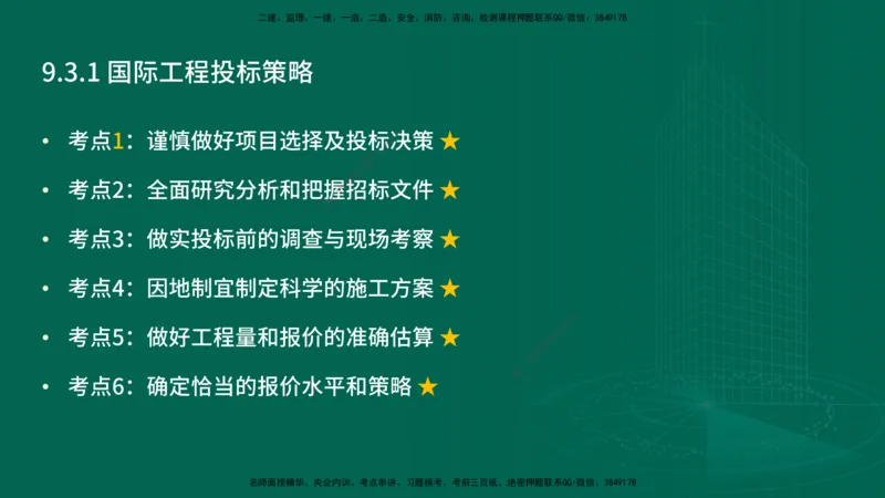 25年一建《项目管理》精讲第9章讲义在线版&_2026年一级建造师_2026年一建管理_2025年一建管理SVIP_02-基础精讲✿高端面授✿深度强化_27-管理《教材精讲班》陈伟YL