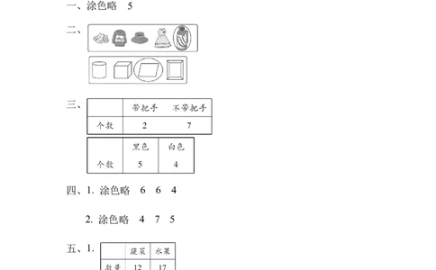 教材过关卷(4)_新人教版小学数学同步练习题上下册一课一练电子_2023新人教版小学数学1年级下册习题试卷试题（92份）_教材过关卷（10份）