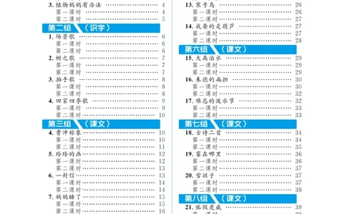 二（上）语文黄冈名师教案_二年级上下册资料_小学二年级学习资料-25年更新版_2-01、小学二年级语文上册_2-1-4、电子教材、课本、教材解读_教材解读