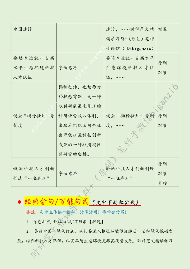 0110---标注绿-绿色打底让江山&ldquo;美&rdquo;不胜收_2026考公资料_（57）申论材料_00、笔杆子晨读材料_2024笔杆子晨读_笔杆子1月时政