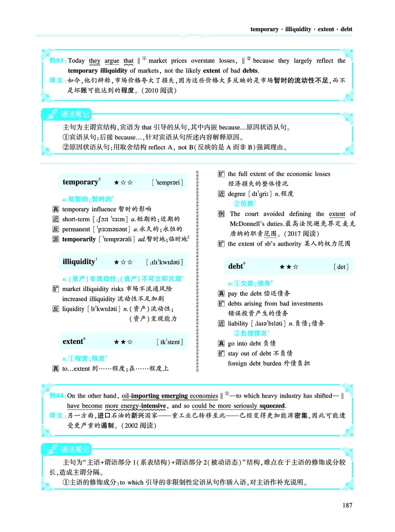第三部分商业经济（第二板块核心词）_考研英语真题_考研英语（一）历年真题_单词资料_英语一黄皮书词汇电子版（语境例句版）