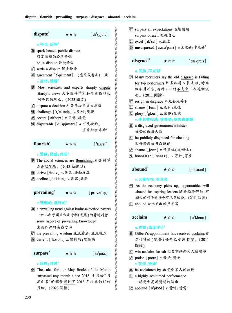 第三部分商业经济（第二板块核心词）_考研英语真题_考研英语（一）历年真题_单词资料_英语一黄皮书词汇电子版（语境例句版）