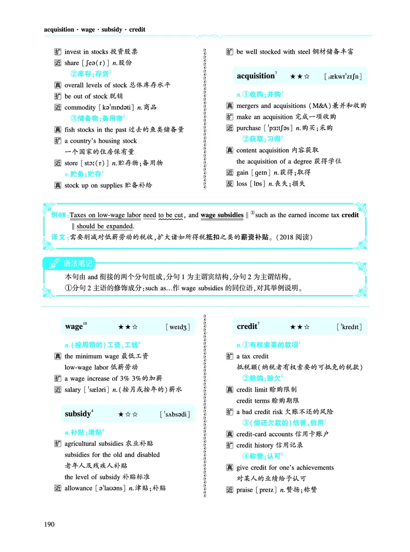 第三部分商业经济（第二板块核心词）_考研英语真题_考研英语（一）历年真题_单词资料_英语一黄皮书词汇电子版（语境例句版）