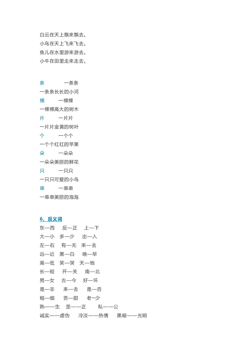 全册知识点汇总_一年级上下册资料_一年级上语数英上下册学习资料_3-6-1、小学一年级语文上册_统编、部编、人教（语文全国统一只有一个版）_1、知识点总结_期末总复习