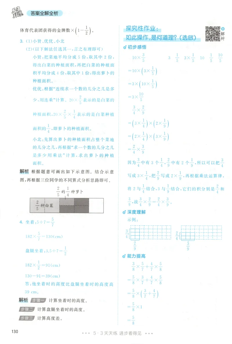 六年级数学上册人教版25秋《53天天练》答案_25秋小学语数英习题试卷_数学_人教版_1-6年级数学人教版上册25秋《53天天练》_六年级数学上册人教版25秋《53天天练》