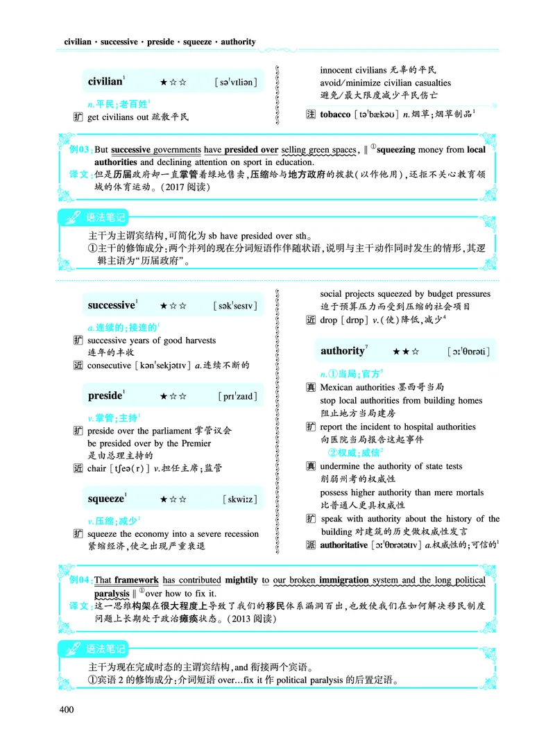 第五部分文化教育（第二板块核心词）_考研英语真题_考研英语（二）历年真题_单词资料_英语二黄皮书词汇电子版（语境例句版）