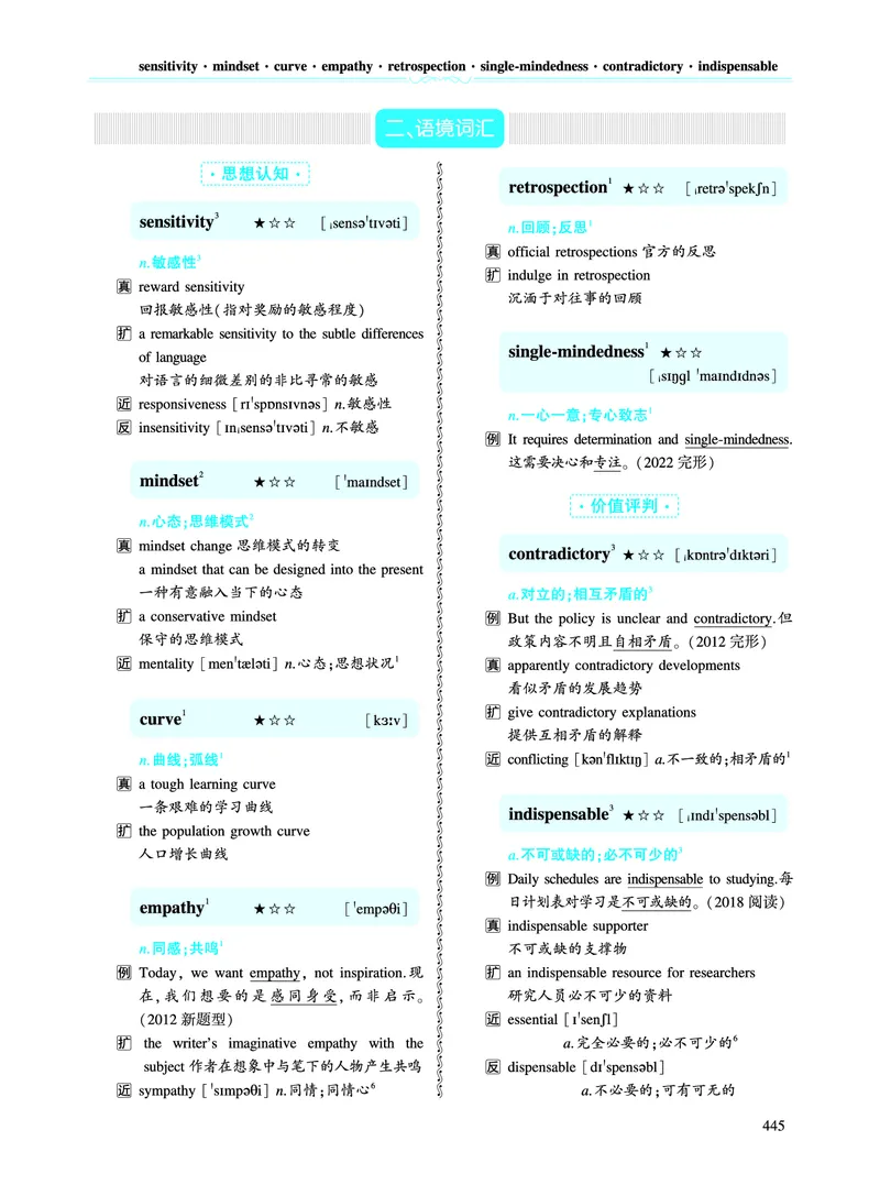 第五部分文化教育（第二板块核心词）_考研英语真题_考研英语（二）历年真题_单词资料_英语二黄皮书词汇电子版（语境例句版）