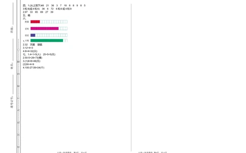 冀教版数学二年级上册期末测试卷_二年级上下册资料_小学二年级学习资料-25年更新版_2-03、小学二年级数学上册_2-3-2、练习题、作业、试题、试卷_冀教版_期末测试卷