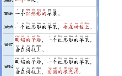 晨读扩句第①②③④组_一年级上下册资料_小学一年级学习资料-25年更新版_1-00、幼小衔接_幼小衔接每日晨读篇_晨读扩句