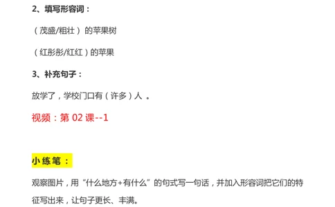 一年级天天小练笔看图说话-解析_一年级上下册资料_小学一年级学习资料-25年更新版_1-00、幼小衔接_幼小衔接看图写话启蒙篇