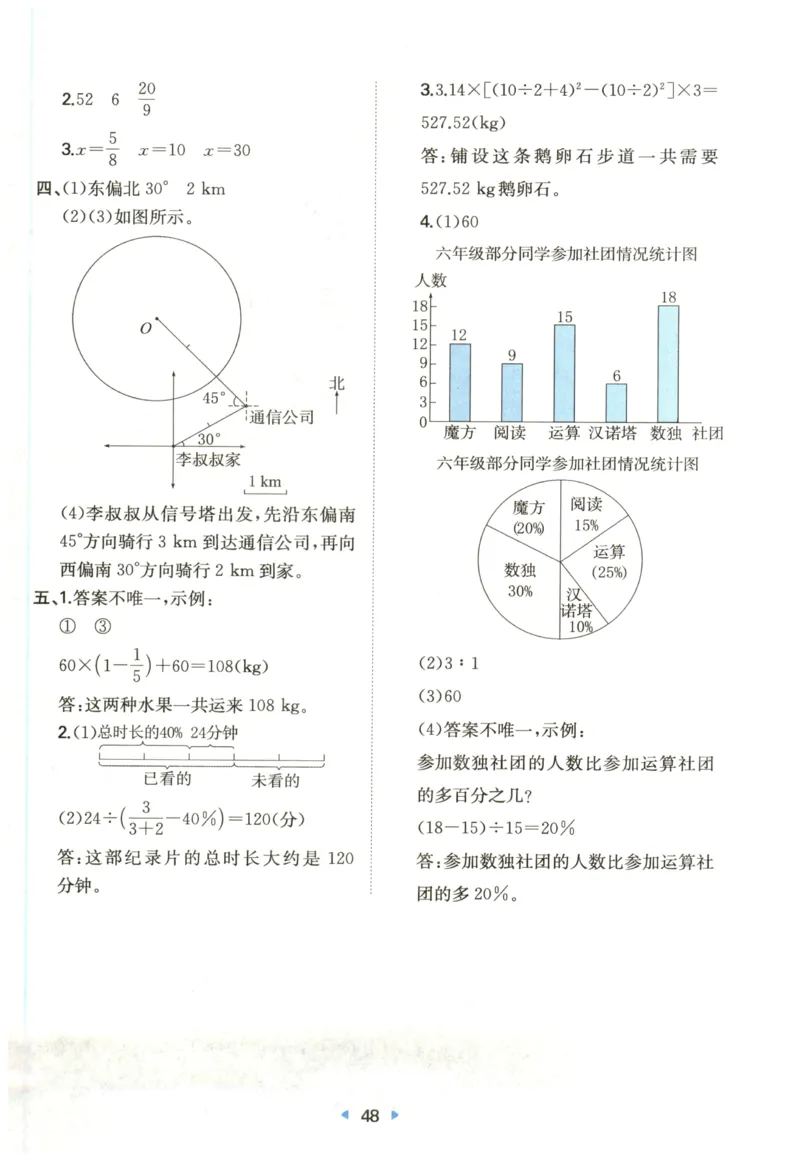 一本6年级上册小学数学同步训练RJ版-自主测评卷_25秋小学语数英习题试卷_数学_人教版_一本自主测评卷人教数学25年上册