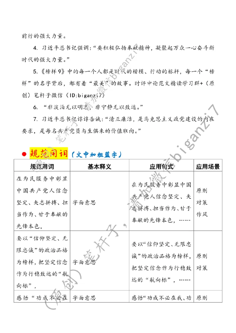 0118---标注白-凝聚&ldquo;榜样&rdquo;力量绘就党员干部最美&ldquo;色彩&rdquo;公众号：上岸总站_2026考公资料_（57）申论材料_00、笔杆子晨读材料_2025笔杆子晨读_1月