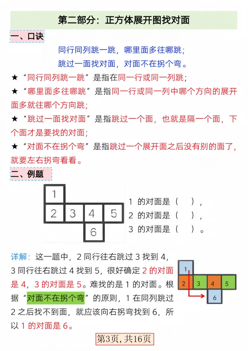 一年级数学下册三大图形专项问题(1)_一年级上下册资料_小学一年级学习资料-25年更新版_1-04、小学一年级数学下册_1-4-1、复习、知识点、归纳汇总_解题技巧