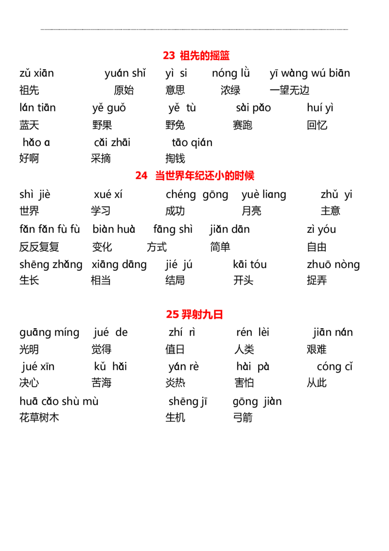 二（下）看拼音写词语(2)_二年级上下册资料_小学二年级学习资料-25年更新版_2-02、小学二年级语文下册_2-2-2、练习题、作业、试题、试卷_专项练习_语文看拼音写词语