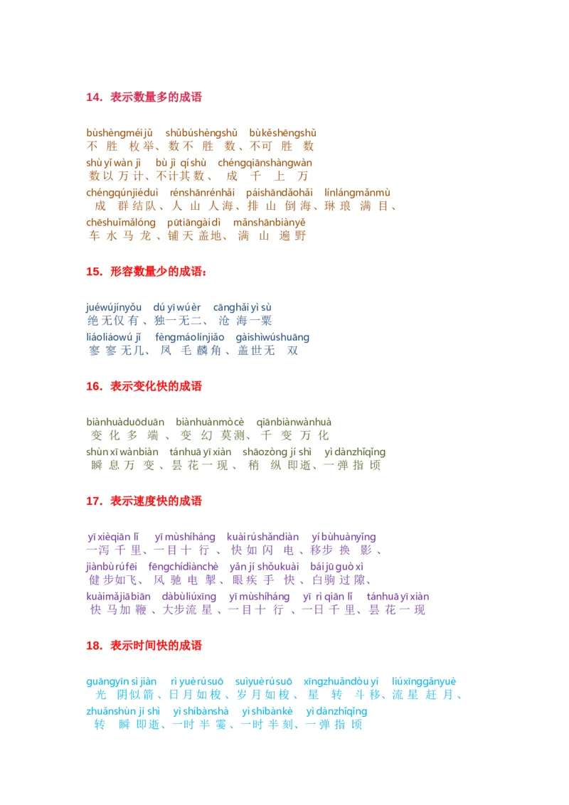 小学语文词语分类大全(带拼音)(小学二年级上册专用)_二年级上下册资料_小学二年级学习资料-25年更新版_2-01、小学二年级语文上册_2-1-1、复习、知识点、归纳汇总