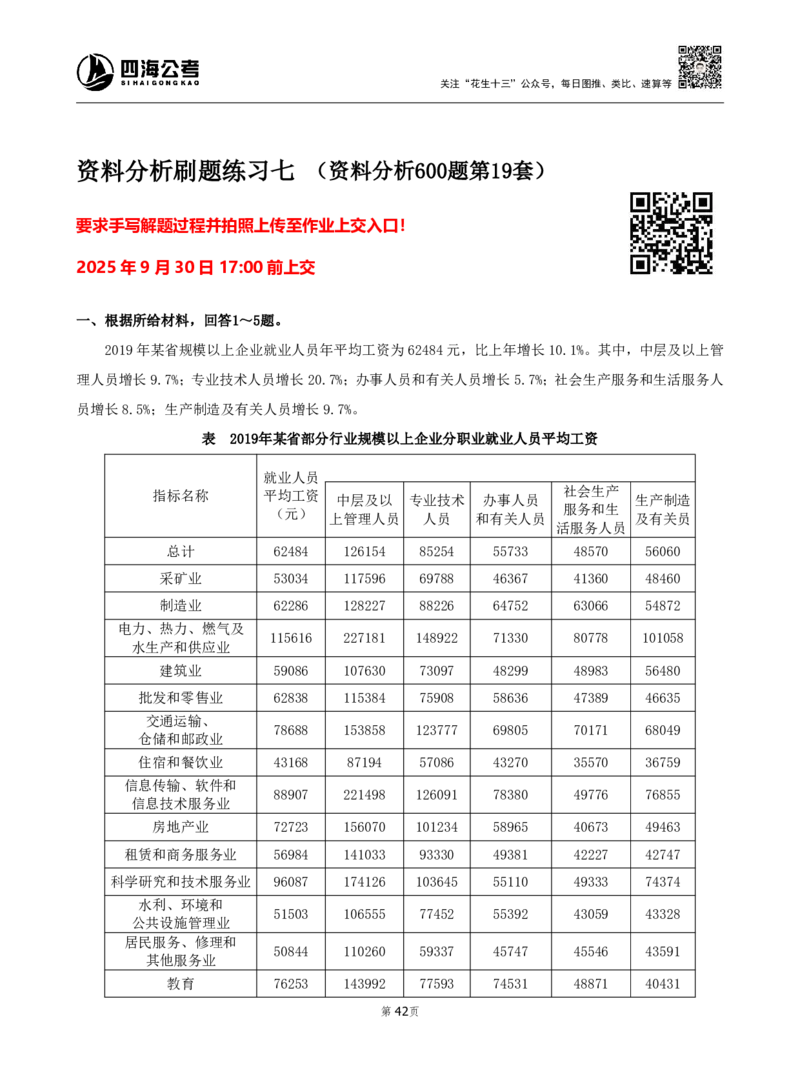 四海资料分析600题刷题精讲全勤全返1-10次作业需上交_2026考公资料_（01）花生十三_01系统班（2026版）花生十三旗舰班（行测+申论）_资料分析_刷题2026资料分析600题_讲义