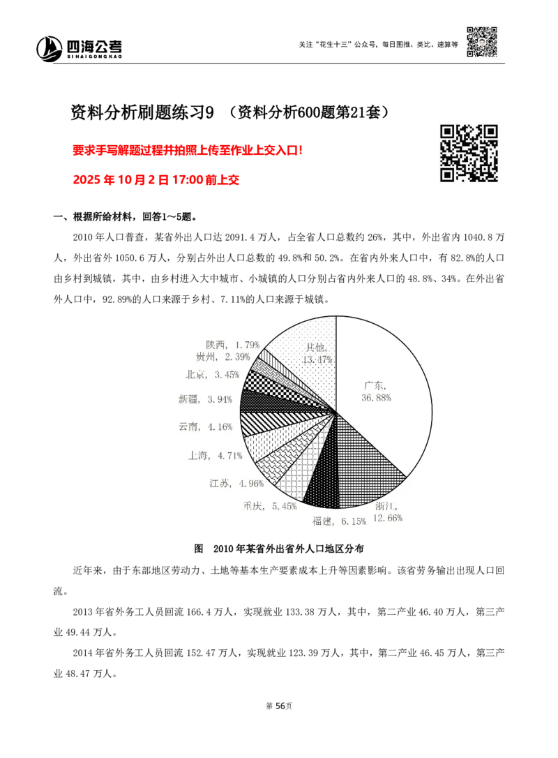 四海资料分析600题刷题精讲全勤全返1-10次作业需上交_2026考公资料_（01）花生十三_01系统班（2026版）花生十三旗舰班（行测+申论）_资料分析_刷题2026资料分析600题_讲义