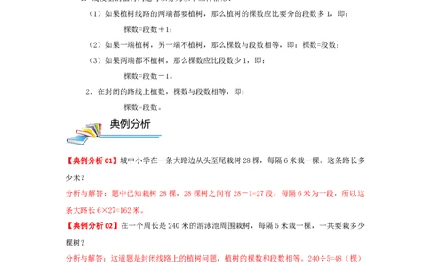 专题25植树问题（解析）_小学数学思维训练电子版举一反三奥数逻辑拓展专项图解强化_四年级_（培优提升讲义）2022-2023学年四年级数学思维拓展举一反三精编讲义（通用版）(26)份