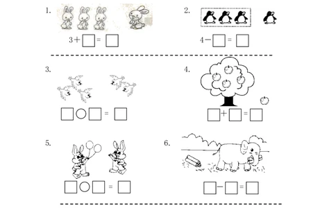 人教版一年级数学上册期中试卷(3)_一年级上下册资料_一年级上语数英上下册学习资料_3-6-3、小学一年级数学上册_人教版_4、期中试题