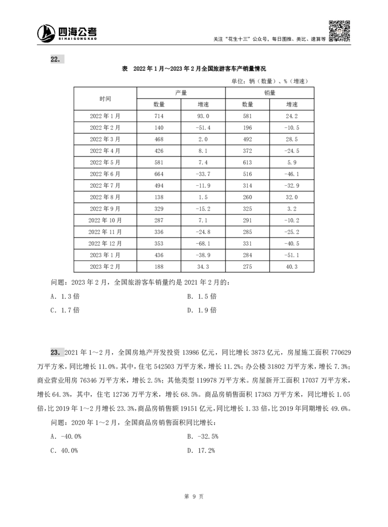 四海资料分析题本_2026考公资料_（01）花生十三_04刷题班2026年省考四海行测2000题海海刷(1)_00.题本