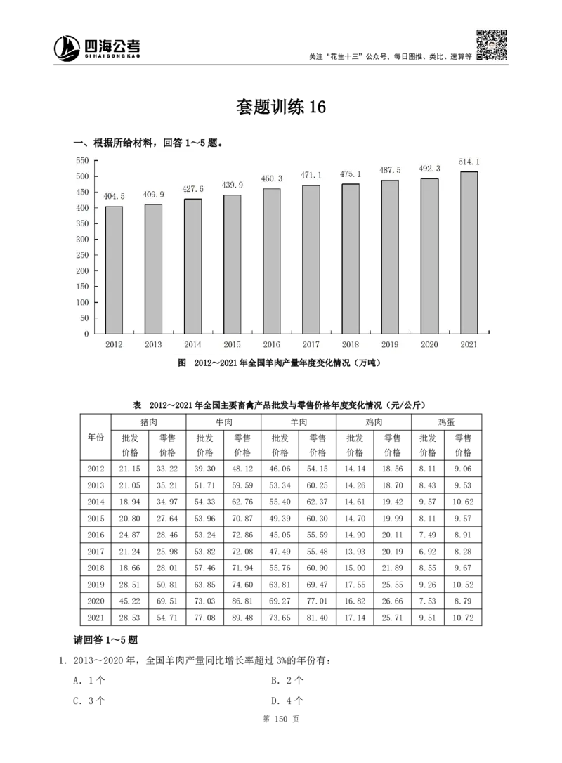 四海资料分析题本_2026考公资料_（01）花生十三_04刷题班2026年省考四海行测2000题海海刷(1)_00.题本