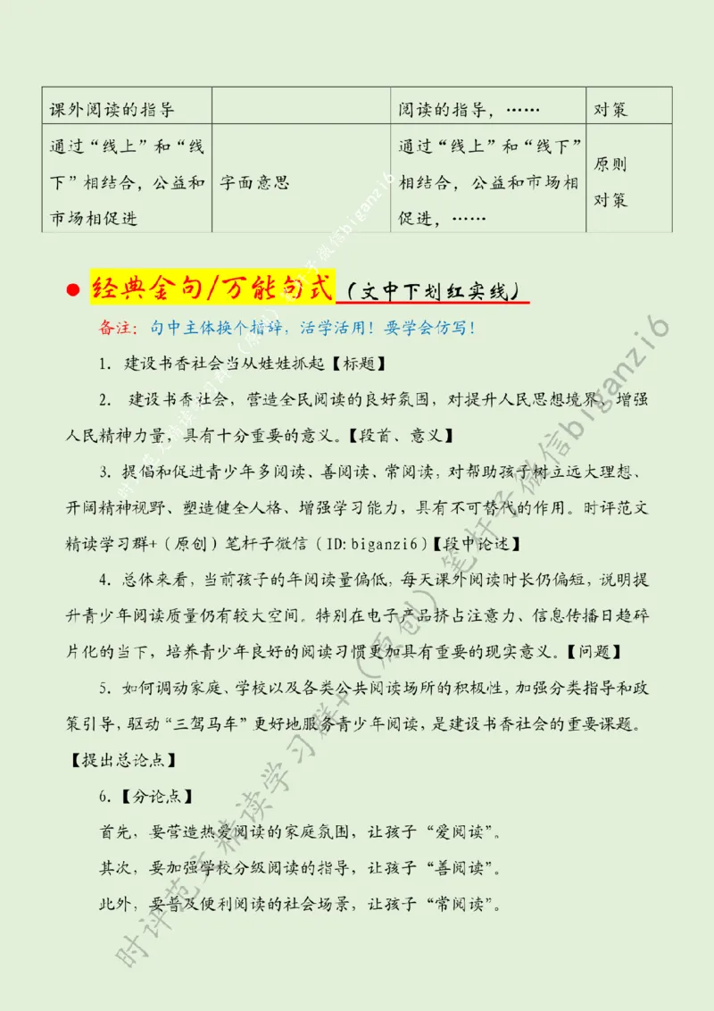 0114---标注绿-建设书香社会当从娃娃抓起_2026考公资料_（57）申论材料_00、笔杆子晨读材料_2024笔杆子晨读_笔杆子1月时政