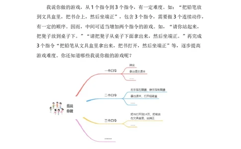 第一单元写话：我说你做（素材积累）（统编版）_一年级语文上册（统编版）_单元写作能力提升_老课标